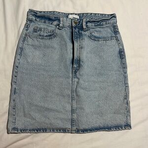 H&M denim skirt